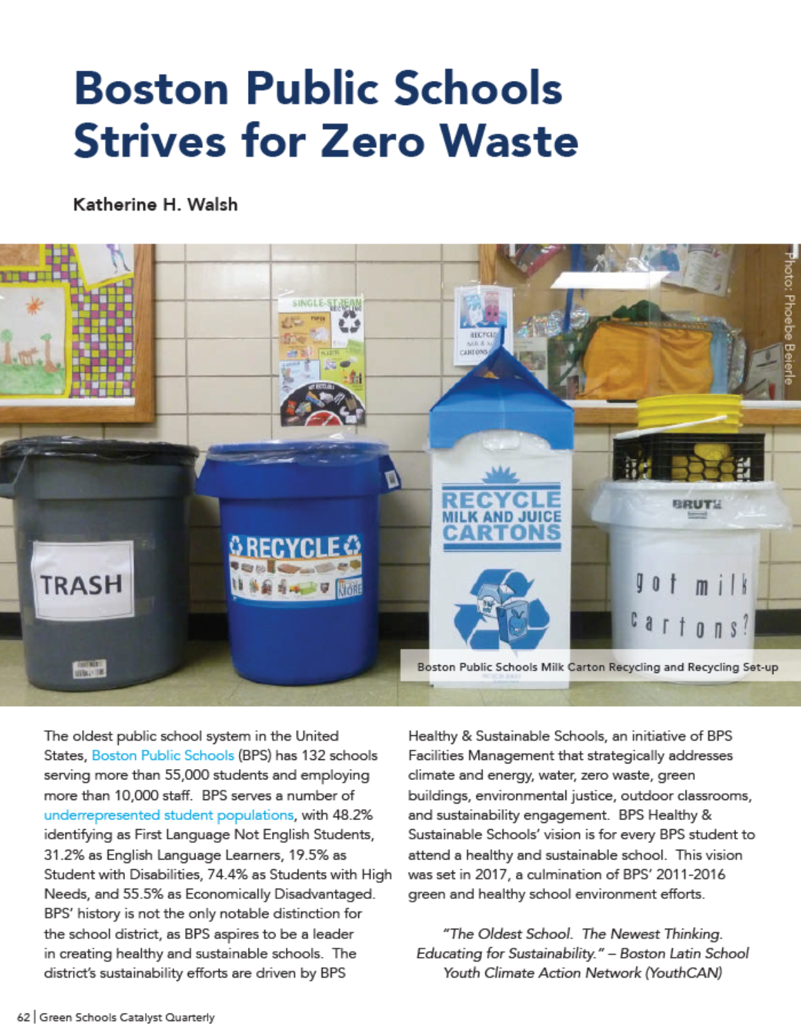 Zero Waste BPS Healthy & Sustainable Schools