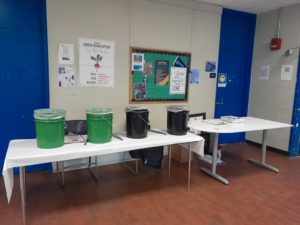 Food waste audit set-up